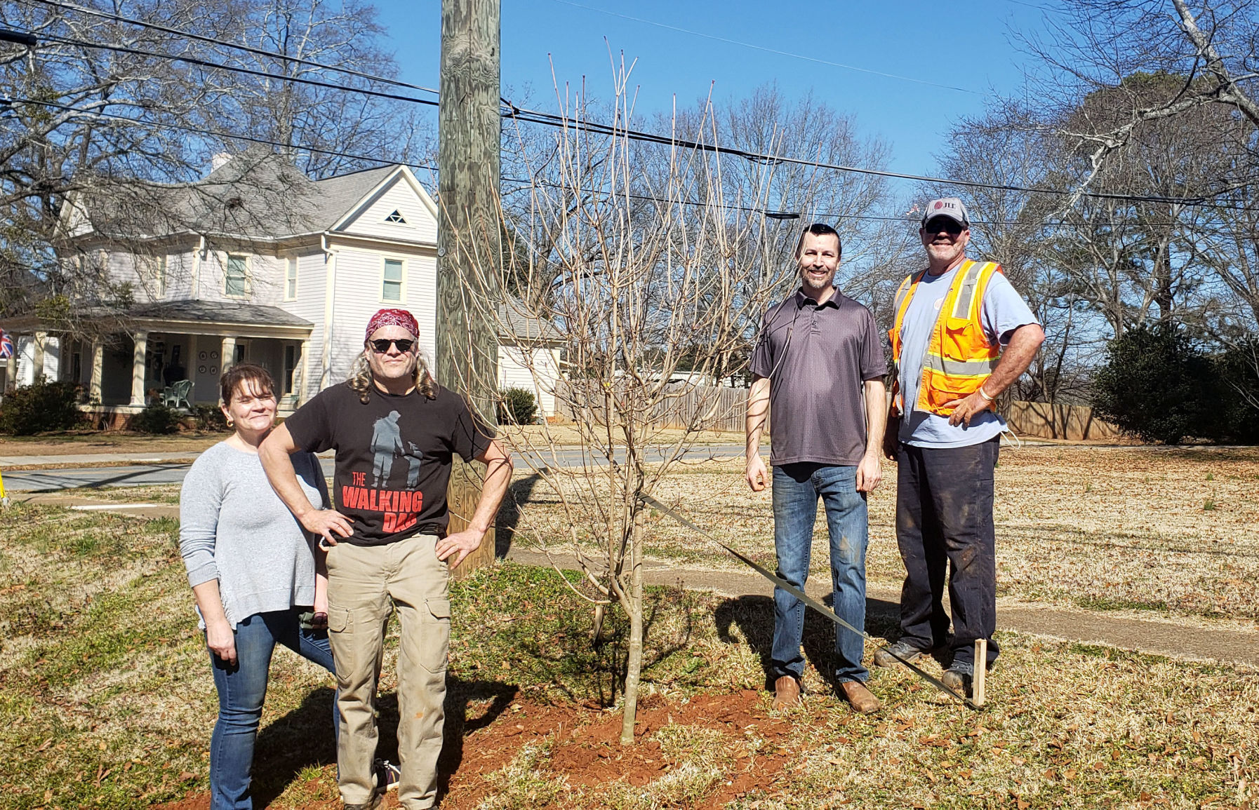 Statham Tree Committee plants new trees